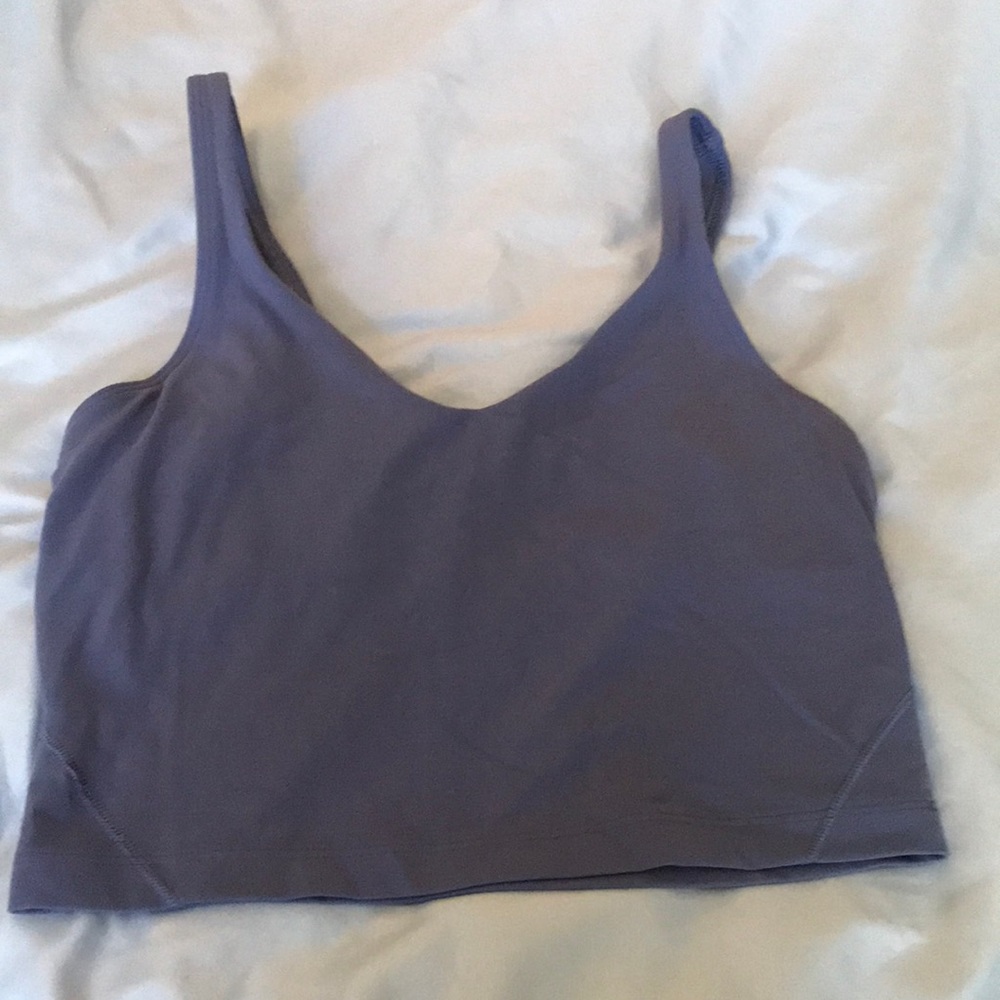 Lulu lemon tank sports bra size 6